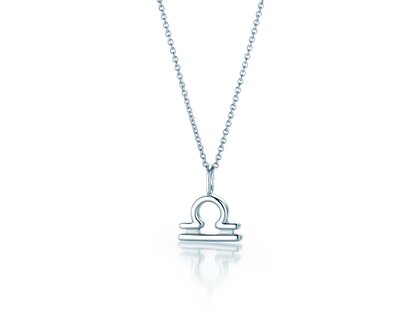 Sternzeichen-Anhänger Waage in Silber 925/-