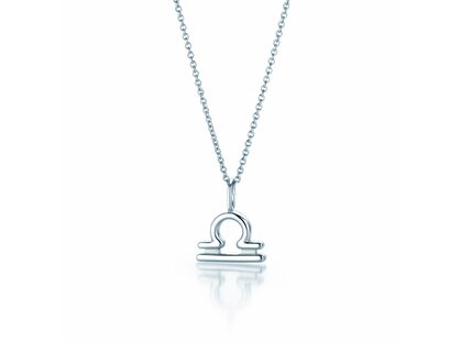 Sternzeichen-Anhänger Waage in Silber 925/-