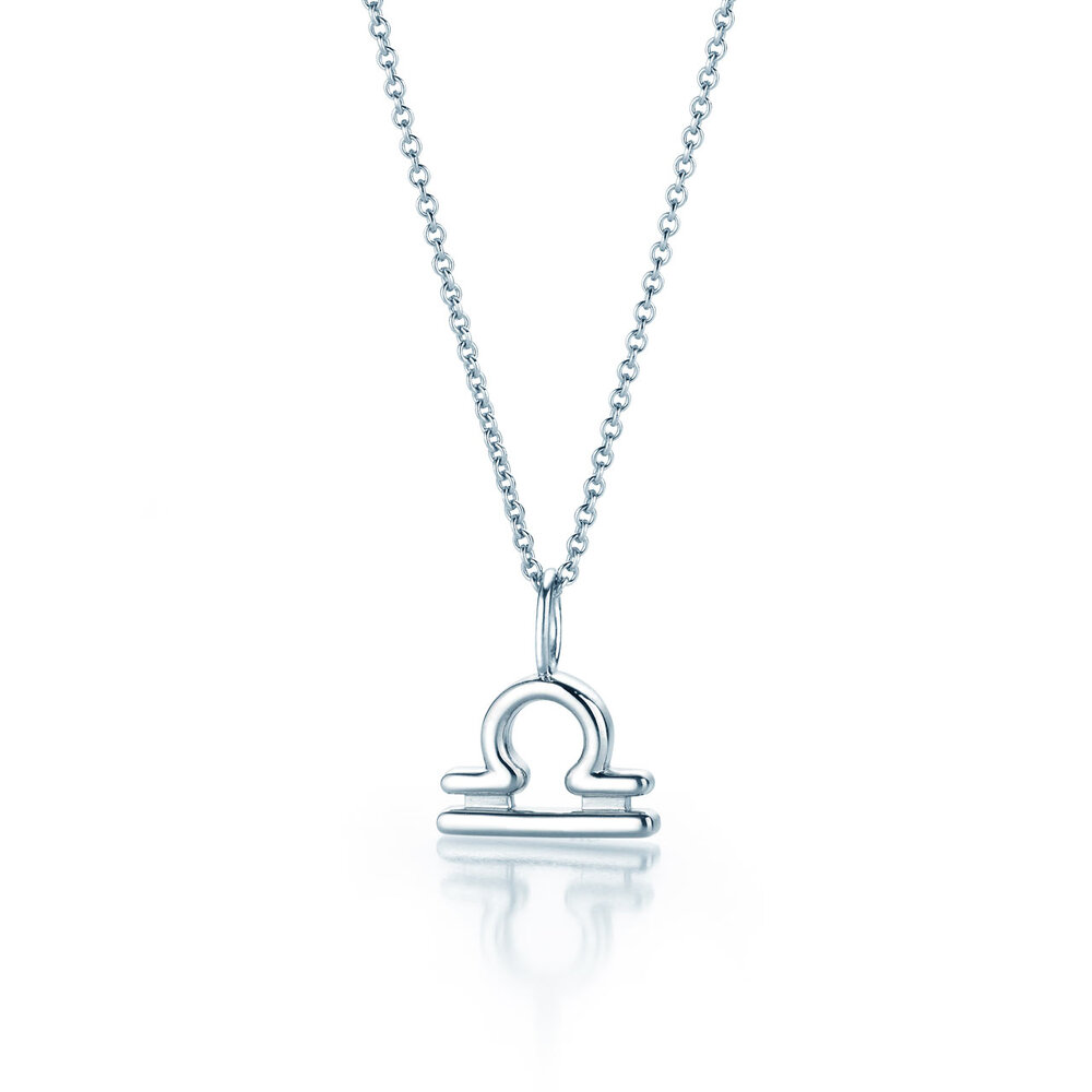 Sternzeichen-Anhänger Waage in Silber 925/-