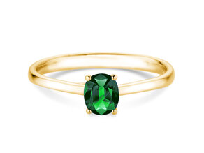 Verlobungsring Glow in Gelbgold