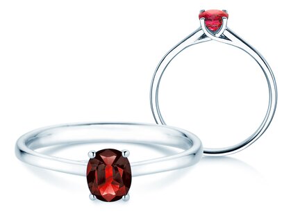 Verlobungsring Glow in Platin 950/- mit Rubin 0,60ct