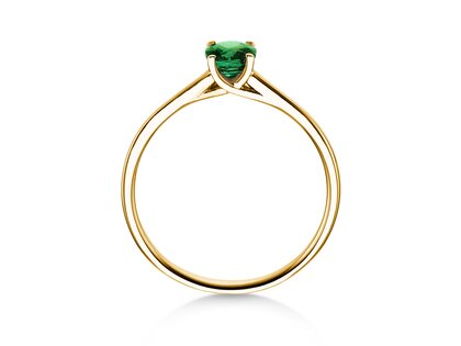 Verlobungsring Glow in Gelbgold