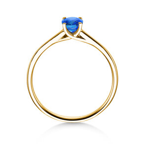 Verlobungsring Glow in 14K Gelbgold mit Saphir 0,60ct