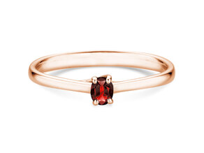 Verlobungsring Glow in 14K Roségold mit Rubin 0,25ct