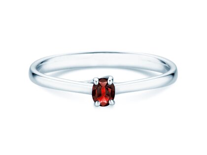 Verlobungsring Glow in 9K Weißgold mit Rubin 0,25ct