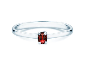 Verlobungsring Glow in 9K Weißgold mit Rubin 0,25ct