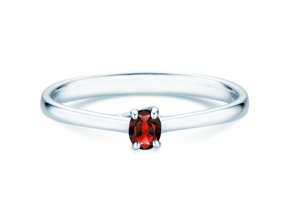 Verlobungsring Glow in Platin 950/- mit Rubin 0,25ct