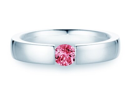 Verlobungsring Infinity Colour in 9K Weißgold mit Pinker Turmalin 0,50ct