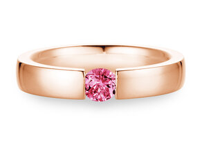 Verlobungsring Infinity Colour in 9K Roségold mit Pinker Turmalin 0,50ct
