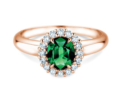 Verlobungsring Windsor Royal in Roségold