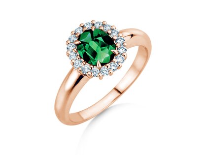 Verlobungsring Windsor Royal in Roségold