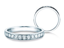 Verlobungsring Alliance in 14K Weißgold mit Diamanten 0,39ct G/SI