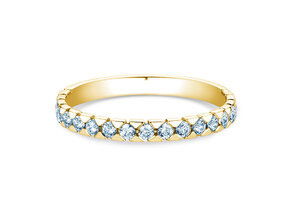 Verlobungsring Balance in 9K Gelbgold mit Diamanten 0,50ct G/SI