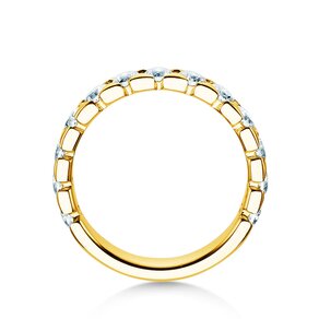 Verlobungsring Balance in 14K Gelbgold mit Diamanten 1,30ct G/SI