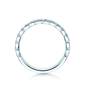Verlobungsring Balance in 14K Weißgold mit Diamanten 0,75ct G/SI