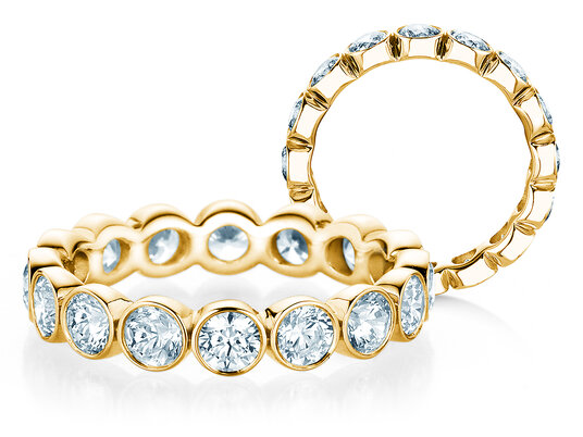 Verlobungsring Bliss in 14K Gelbgold mit Diamanten 1,00ct G/SI