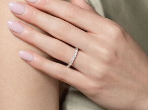 Verlobungsring Dawn in 14K Weißgold mit Diamanten 1,27ct G/SI