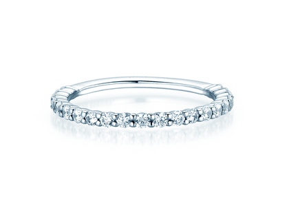 Verlobungsring Dawn in 14K Weißgold mit Diamanten 0,53ct G/SI