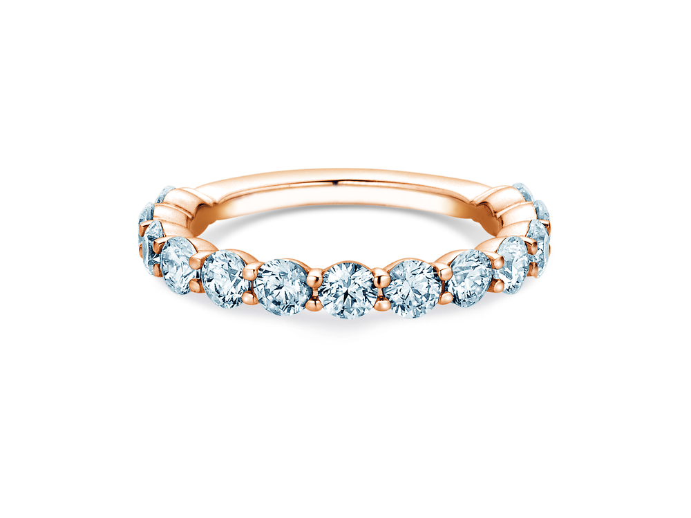 Verlobungsring Dawn in 18K Roségold mit Diamanten 1,62ct G/SI