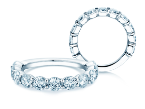 Verlobungsring Dawn in Weißgold