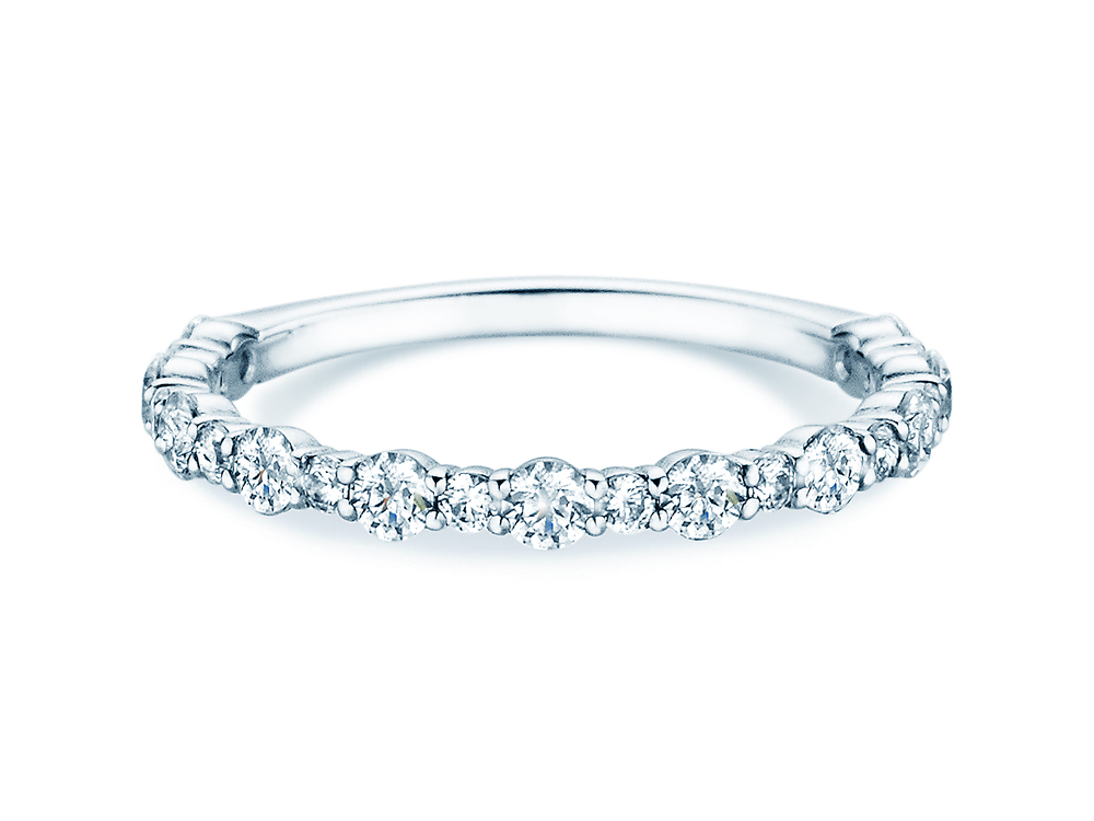 Verlobungsring Diamond Pulse in Platin 950/- mit Diamanten 0,59ct G/SI
