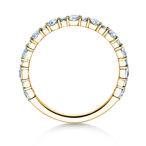 Verlobungsring Diamond Pulse in 14K Gelbgold mit Diamanten 0,59ct G/SI