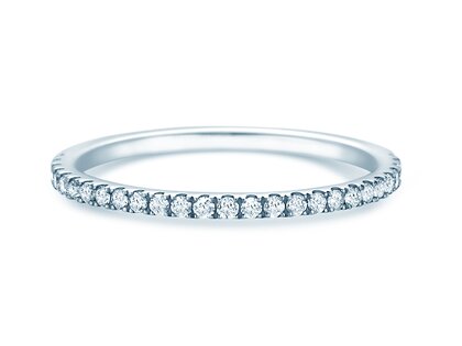 Verlobungsring Dusk in Platin 950/- mit Diamanten 0,25ct G/SI