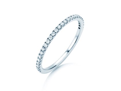 Verlobungsring Dusk in Platin 950/- mit Diamanten 0,25ct G/SI