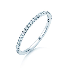 Verlobungsring Dusk in Platin 950/- mit Diamanten 0,25ct G/SI