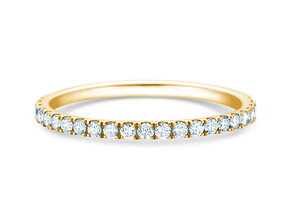 Verlobungsring Dusk in 14K Gelbgold mit Diamanten 0,35ct G/SI