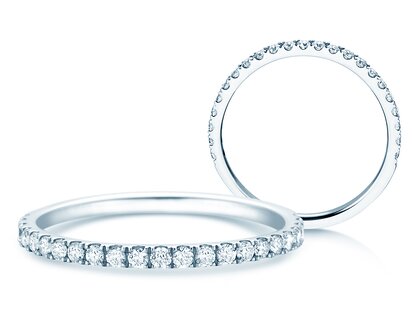 Verlobungsring Dusk in Platin 950/- mit Diamanten 0,35ct G/SI