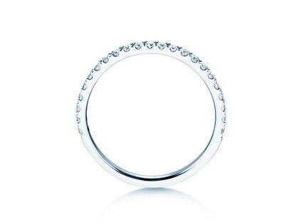 Verlobungsring Dusk in 14K Weißgold mit Diamanten 0,35ct G/SI