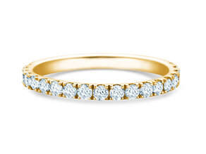 Verlobungsring Dusk in 14K Gelbgold mit Diamanten 0,55ct G/SI