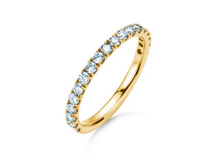 Verlobungsring Dusk in 14K Gelbgold mit Diamanten 0,55ct G/SI