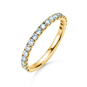 Verlobungsring Dusk in 14K Gelbgold mit Diamanten 0,55ct G/SI