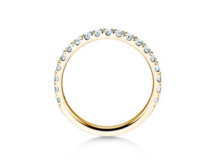 Verlobungsring Dusk in 14K Gelbgold mit Diamanten 0,55ct G/SI