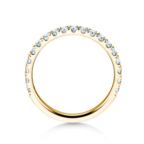 Verlobungsring Dusk in 14K Gelbgold mit Diamanten 0,55ct G/SI