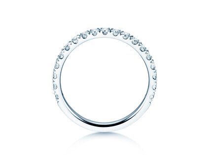 Verlobungsring Dusk in 14K Weißgold mit Labordiamanten 0,55ct E/VS