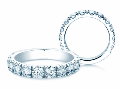 Verlobungsring Dusk in Platin 950/- mit Labordiamanten 1,80ct