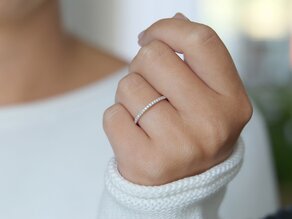 Verlobungsring Dusk in Platin 950/- mit Diamanten 0,25ct G/SI