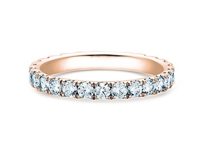 Verlobungsring Dusk in 9K Roségold mit Diamanten 1,17ct G/SI