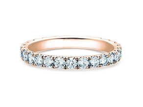 Verlobungsring Dusk in 9K Roségold mit Diamanten 1,17ct G/SI