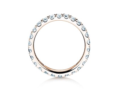 Verlobungsring Dusk in 9K Roségold mit Diamanten 1,17ct G/SI