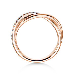 Verlobungsring Forever Us Diamonds in 18K Roségold mit Diamanten 0,20ct G/SI