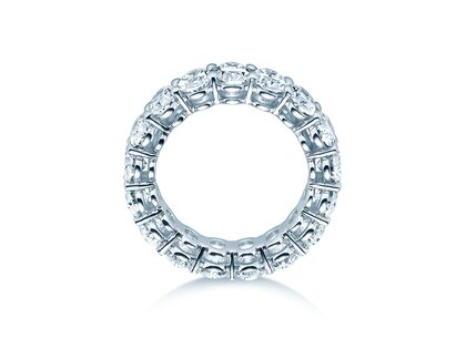 Verlobungsring Oval Cut Infinity