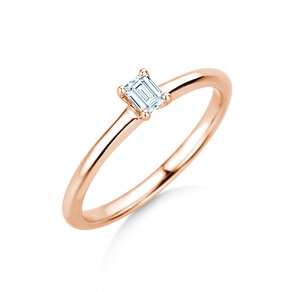 Verlobungsring Emerald Clean in Roségold