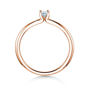 Verlobungsring Emerald Clean in Roségold