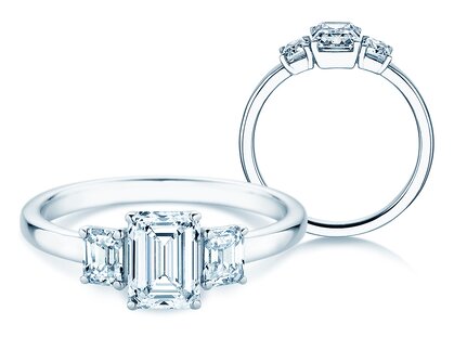 Verlobungsring Emerald Eden Labordiamant