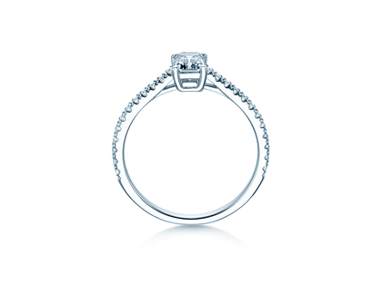 Verlobungsring Emerald Pavé