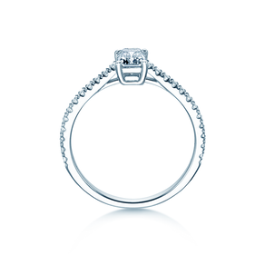 Verlobungsring Emerald Pavé